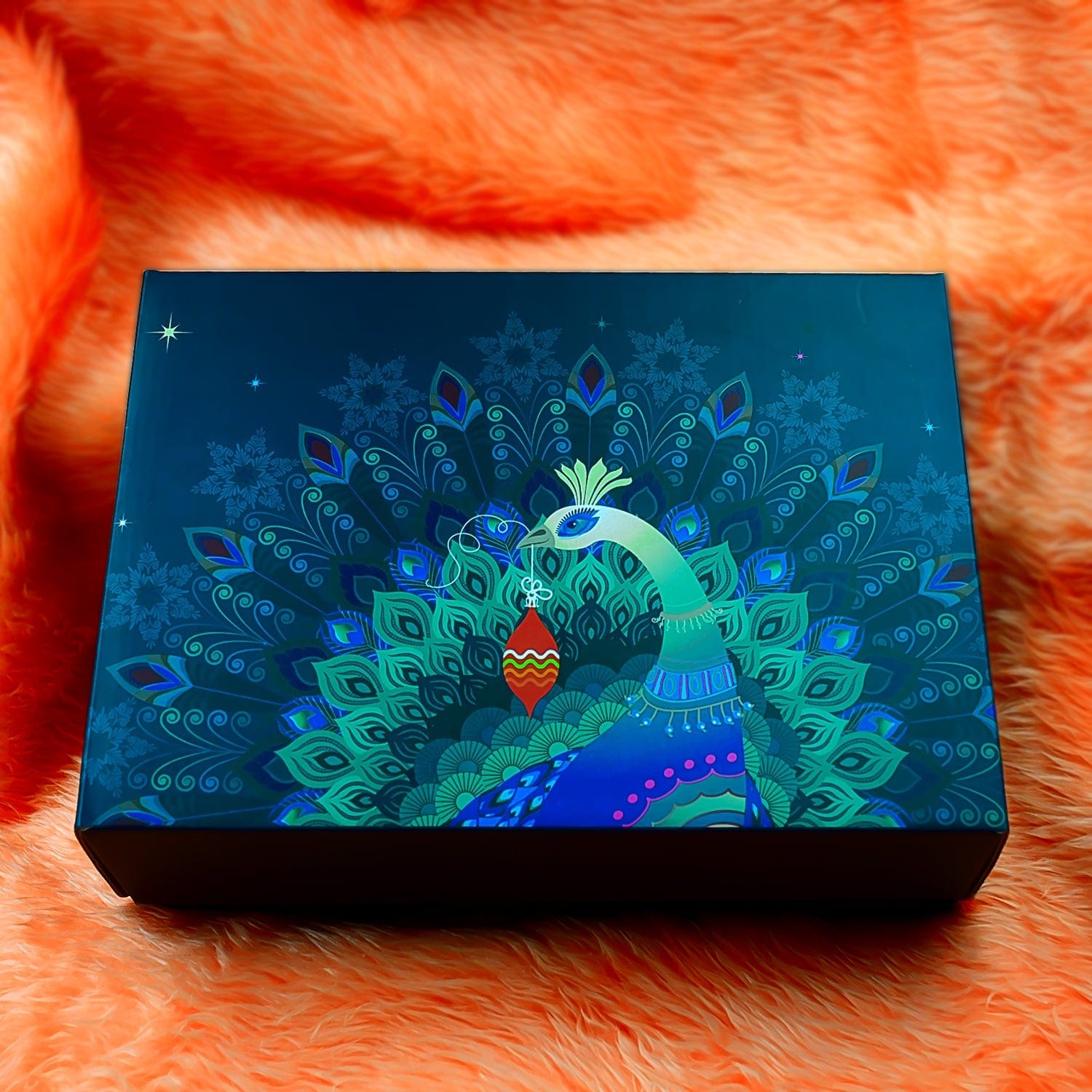 Personalized Smart Temperature Water Bottle, Keychain & Chocolate Gift Set