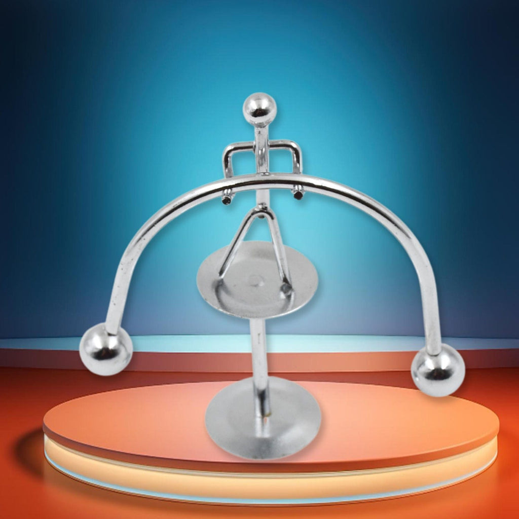Mini Steel Perpetual Motion Desk Balance Toy for Physics Decor