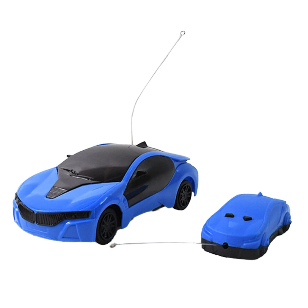 Kids Remote Control Fast Racing Car with 3D LED Lights & Two-Direction Movement