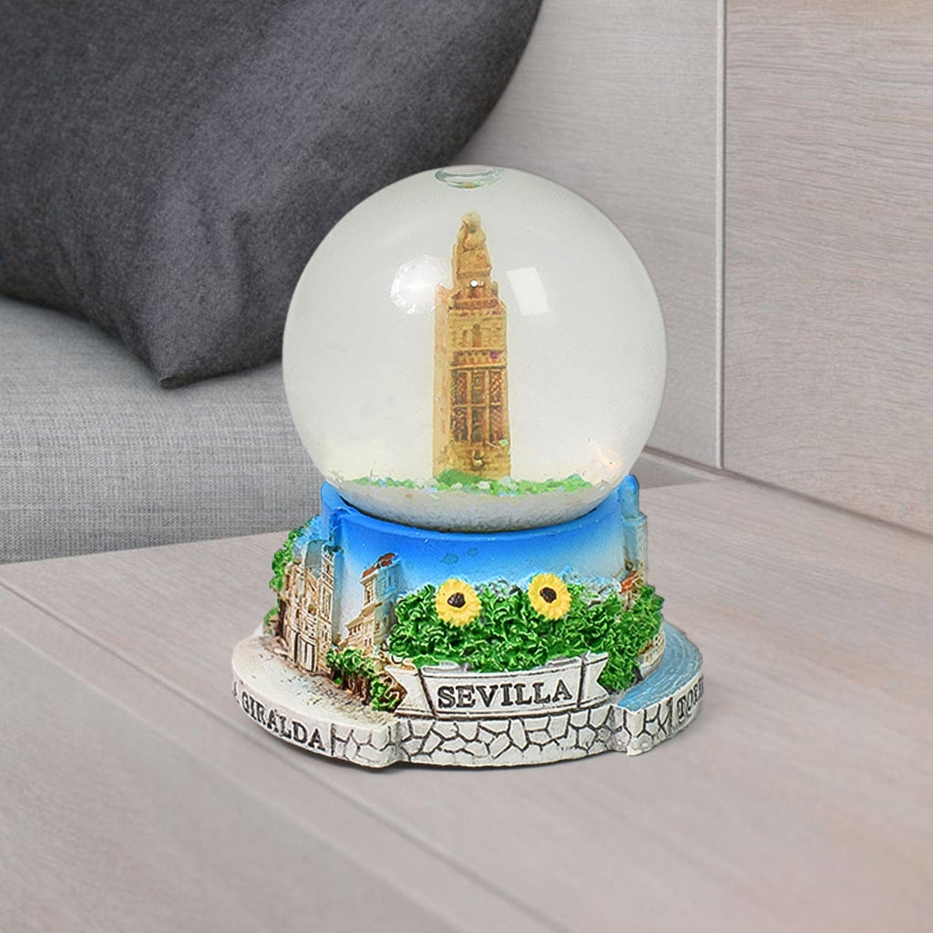 Charming Desk Snow Globe Souvenir Decoration - Perfect Gift for All Occasions