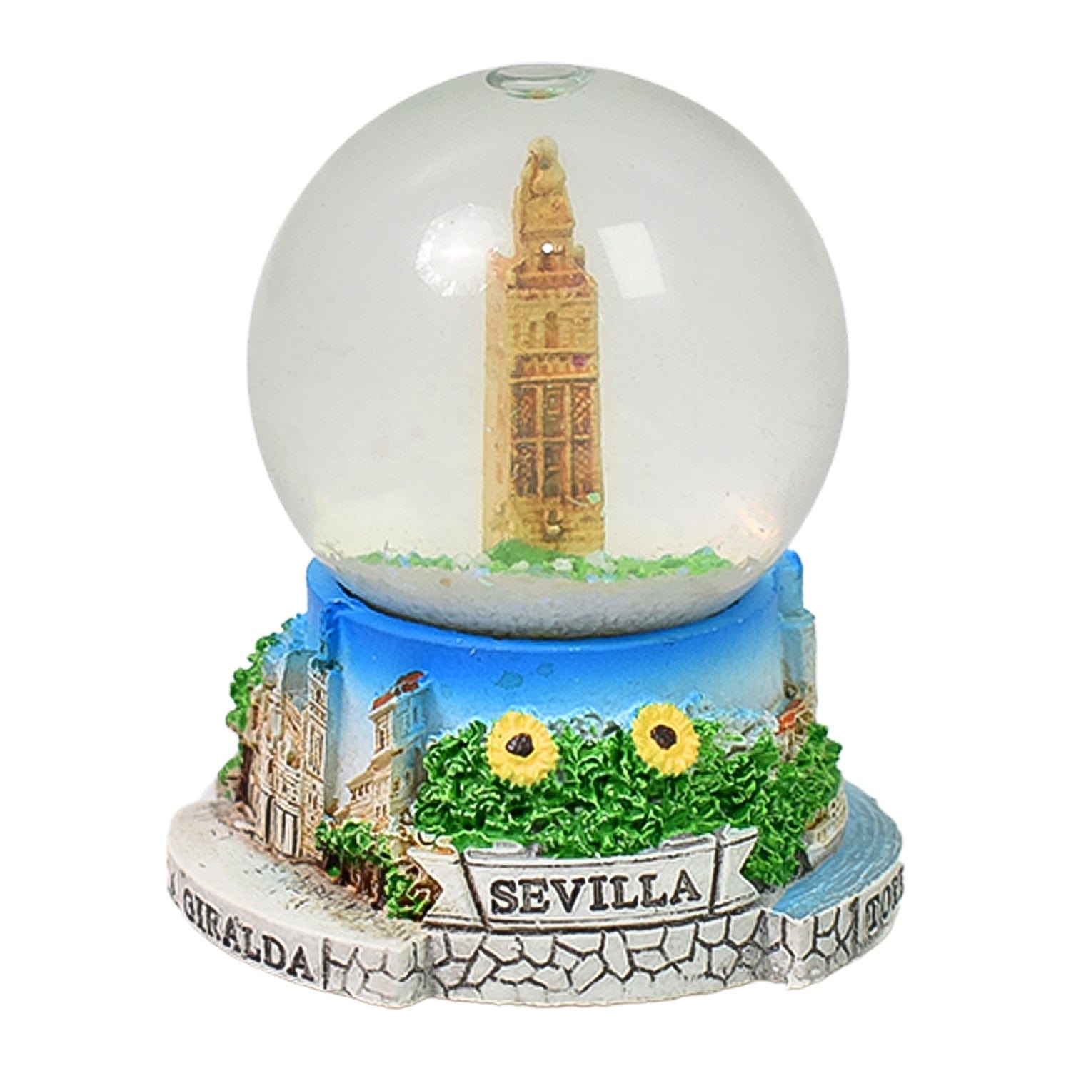 Charming Desk Snow Globe Souvenir Decoration - Perfect Gift for All Occasions