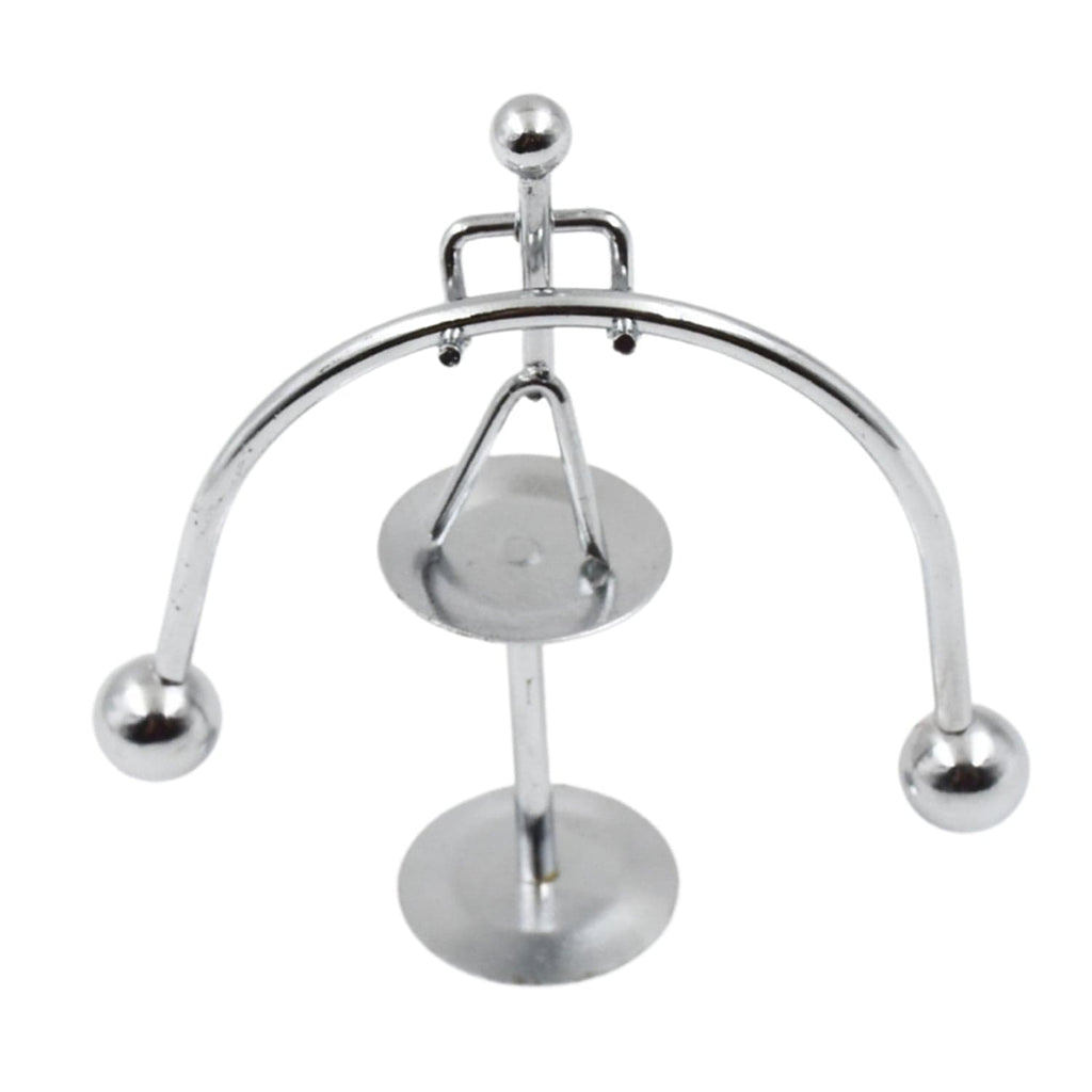 Mini Steel Perpetual Motion Desk Balance Toy for Physics Decor