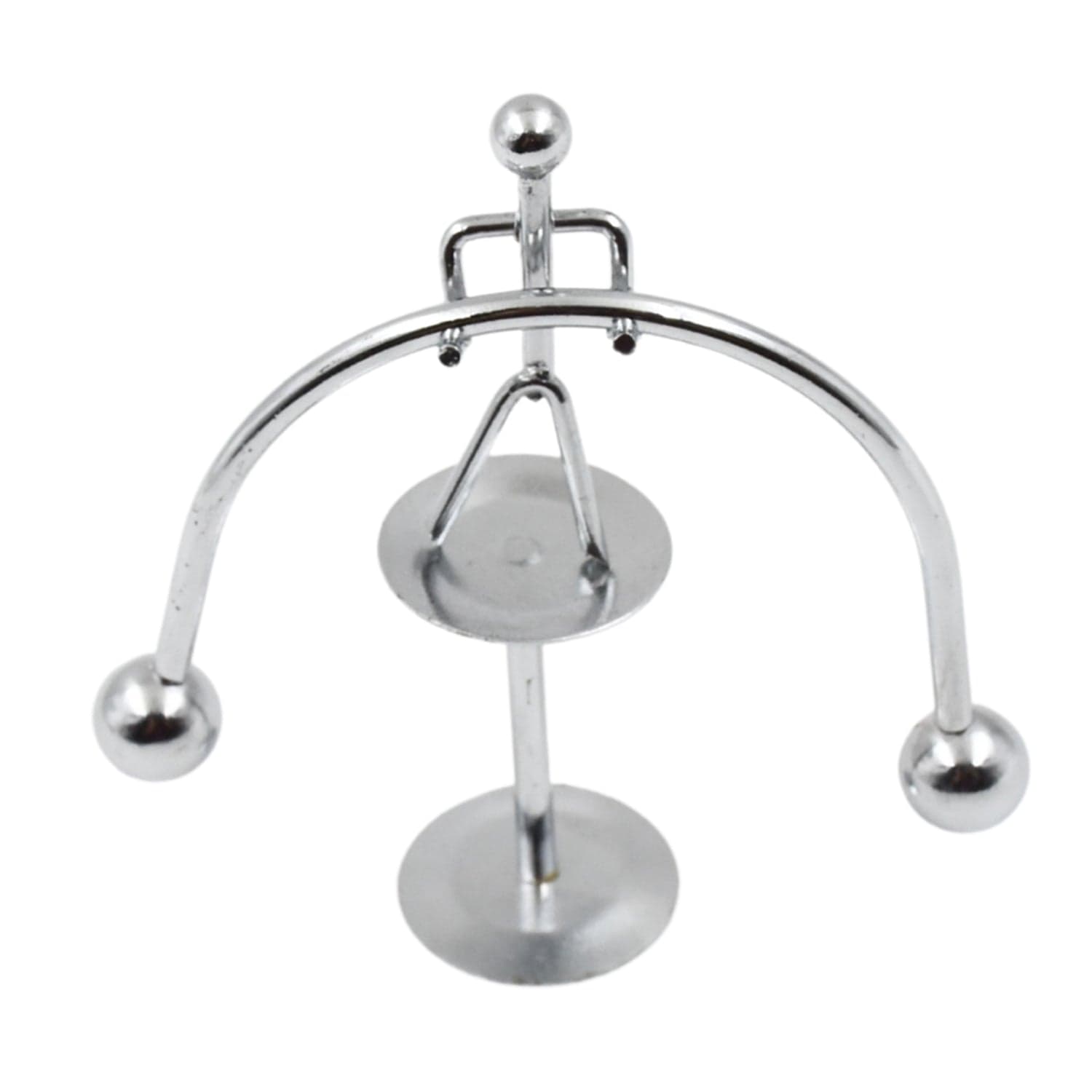 Mini Steel Perpetual Motion Desk Balance Toy for Physics Decor