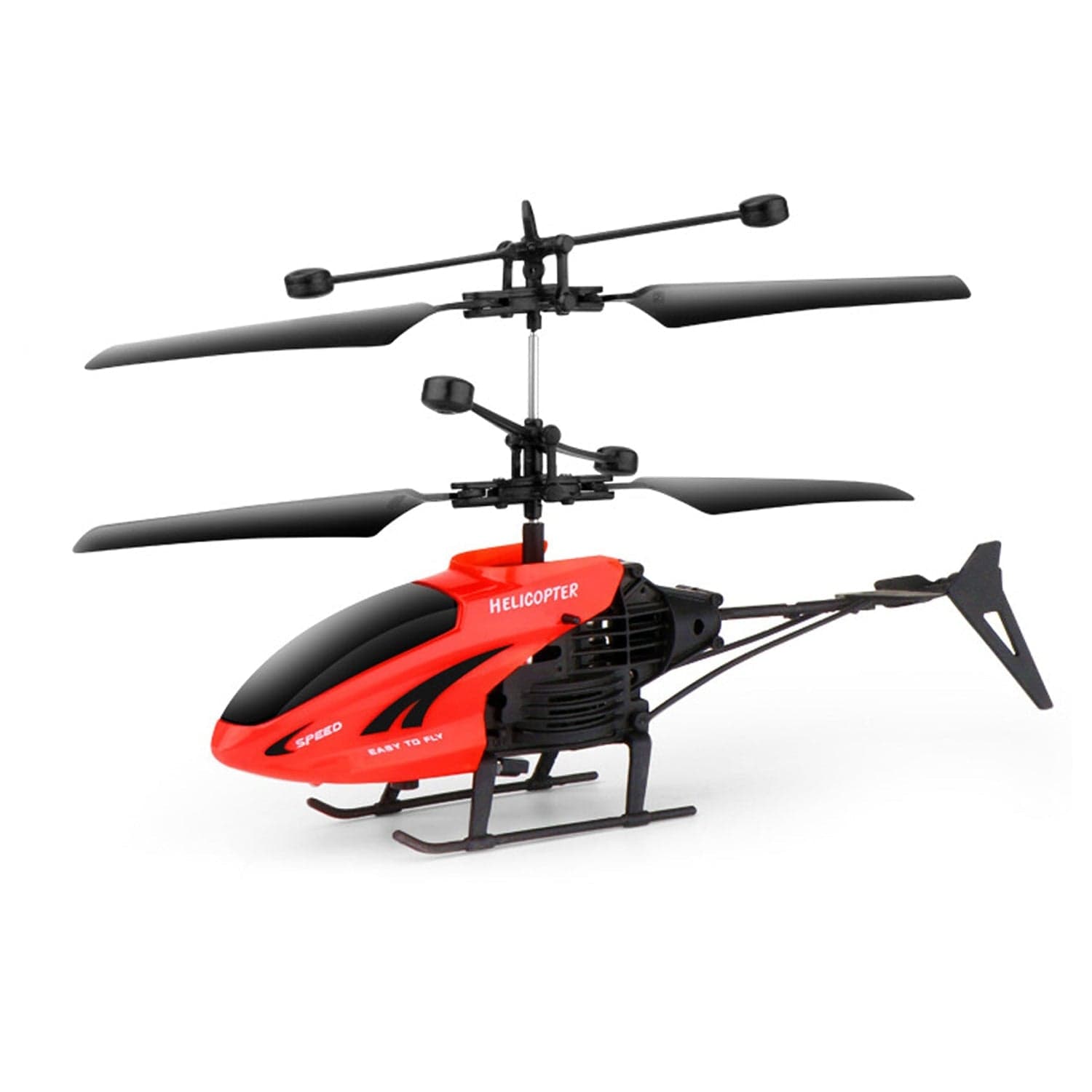 Fun RC Helicopter Toy, USB Rechargeable, Kids' Indoor Outdoor Flight