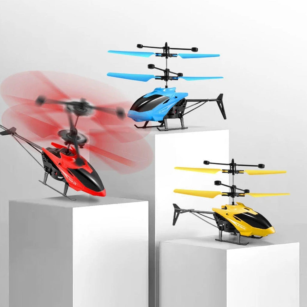 Fun RC Helicopter Toy, USB Rechargeable, Kids' Indoor Outdoor Flight