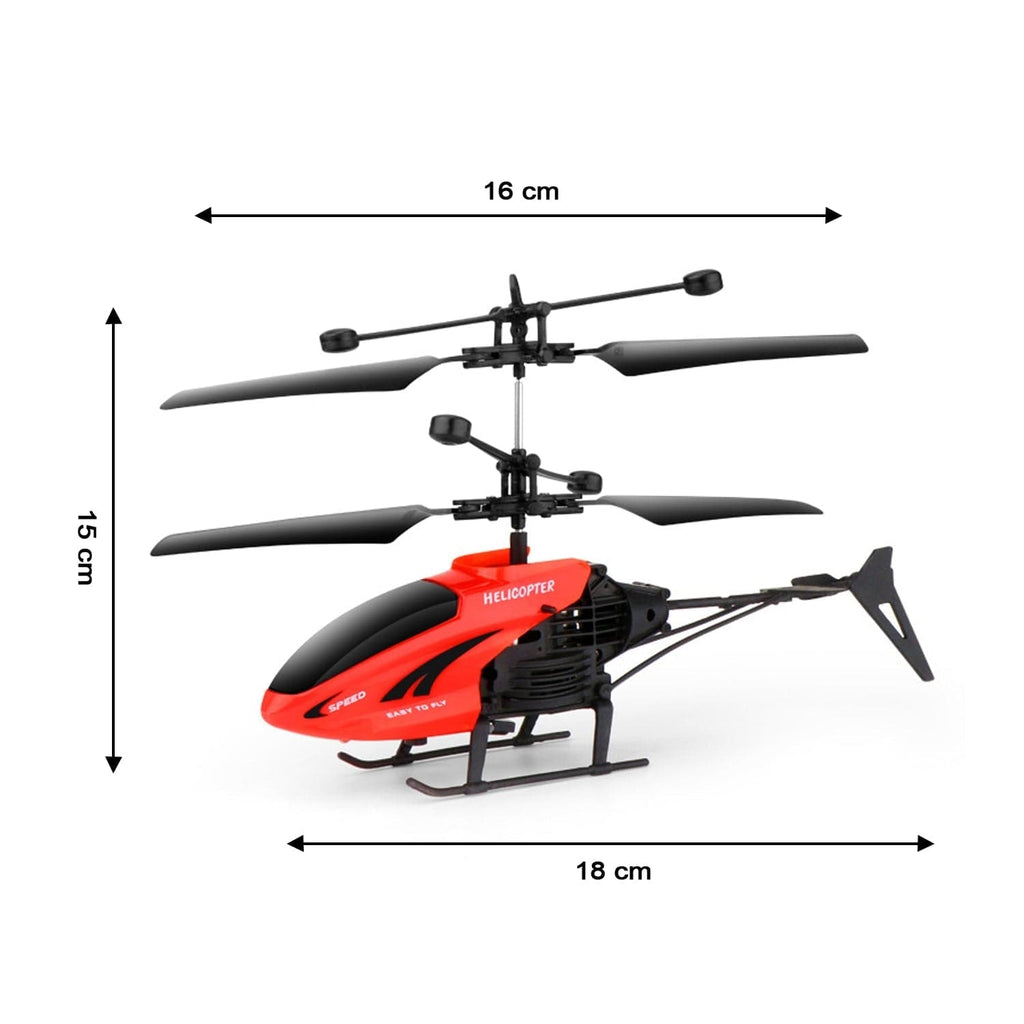 Fun RC Helicopter Toy, USB Rechargeable, Kids' Indoor Outdoor Flight