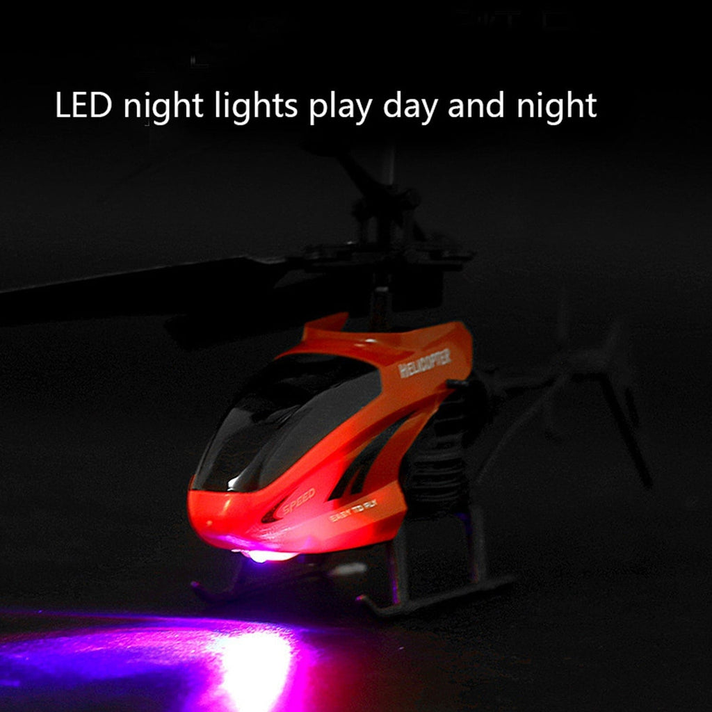 Fun RC Helicopter Toy, USB Rechargeable, Kids' Indoor Outdoor Flight