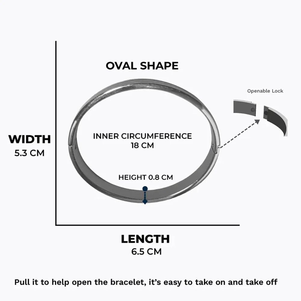 Golden Shree Ram Engraved Anti-Tarnish Stainless Steel Kada Bracelet Men