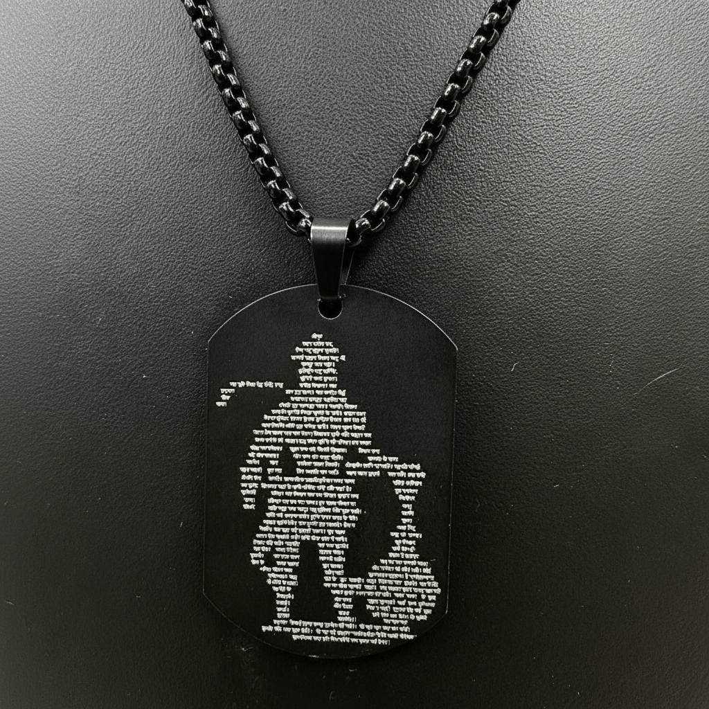 Hanuman Chalisa Kavach (Black)