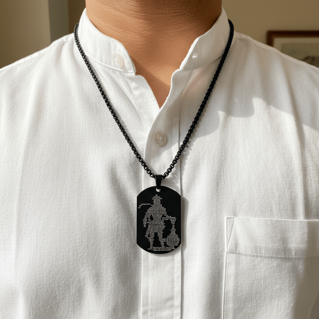 Hanuman Chalisa Kavach (Black)