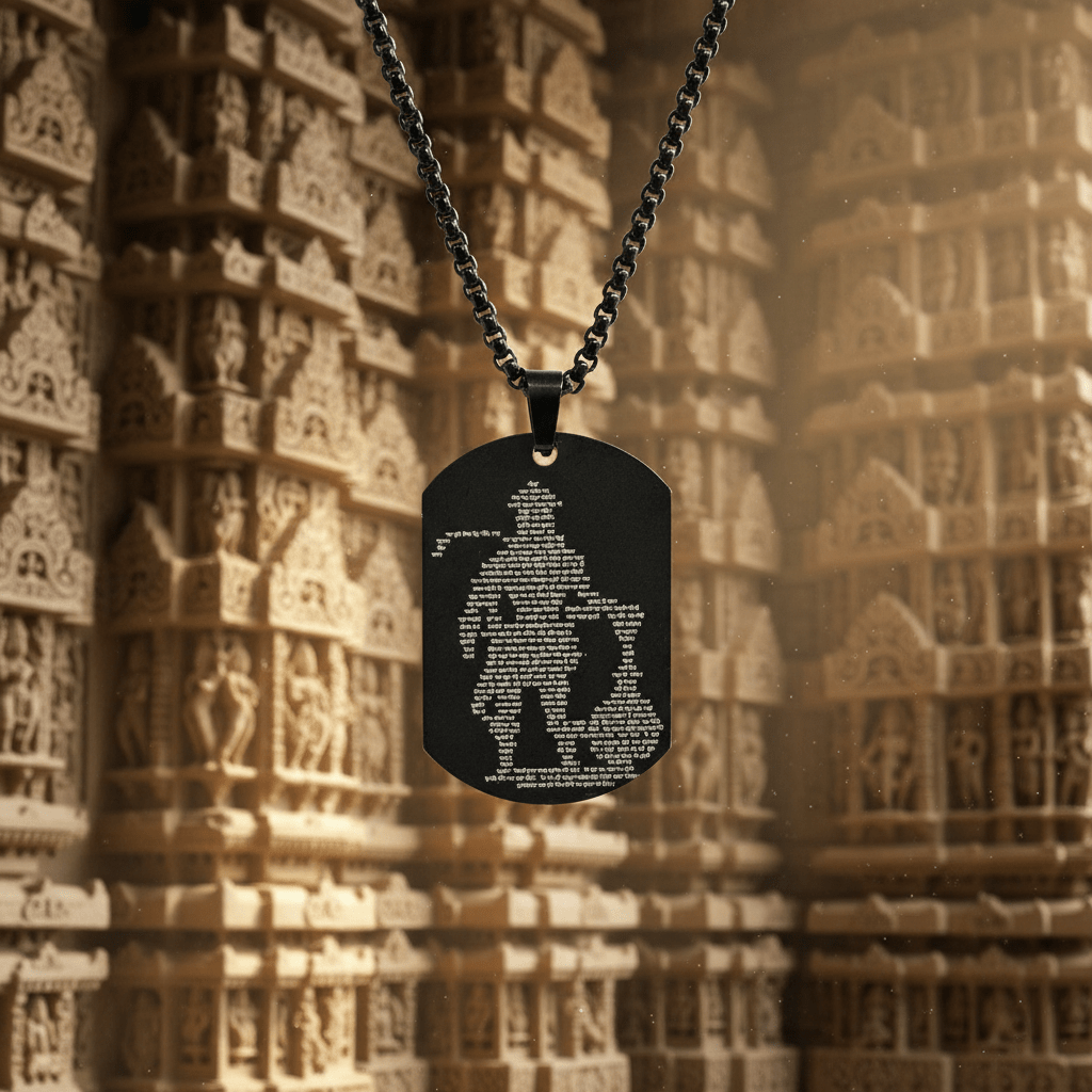 Hanuman Chalisa Kavach (Black)