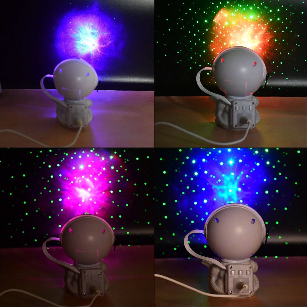 Premium Astronaut Galaxy Star Projector Night Light Remote Control