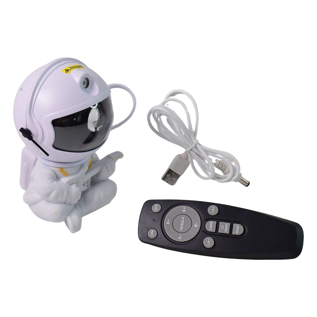 Premium Astronaut Galaxy Star Projector Night Light Remote Control