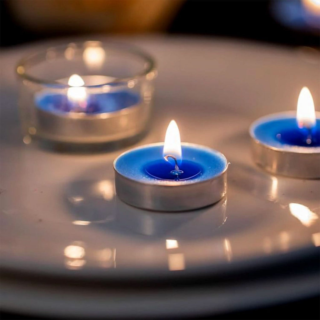 Premium Assorted Scented Tea Light Candles 25-Pack for Home Decor & Mood