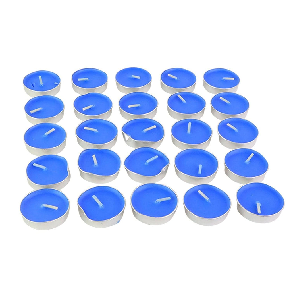 Premium Assorted Scented Tea Light Candles 25-Pack for Home Decor & Mood