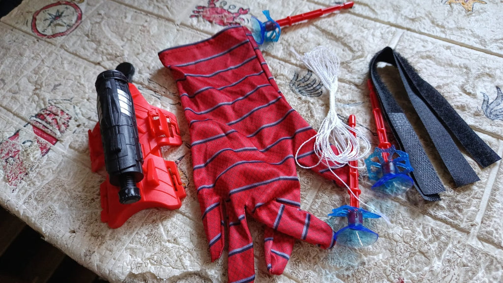 Dynamic Web Shooter Wrist Launcher for Kids: Ultimate Superhero Role-Play Fun Toy
