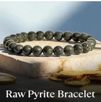 Raw Pyrite Bracelet