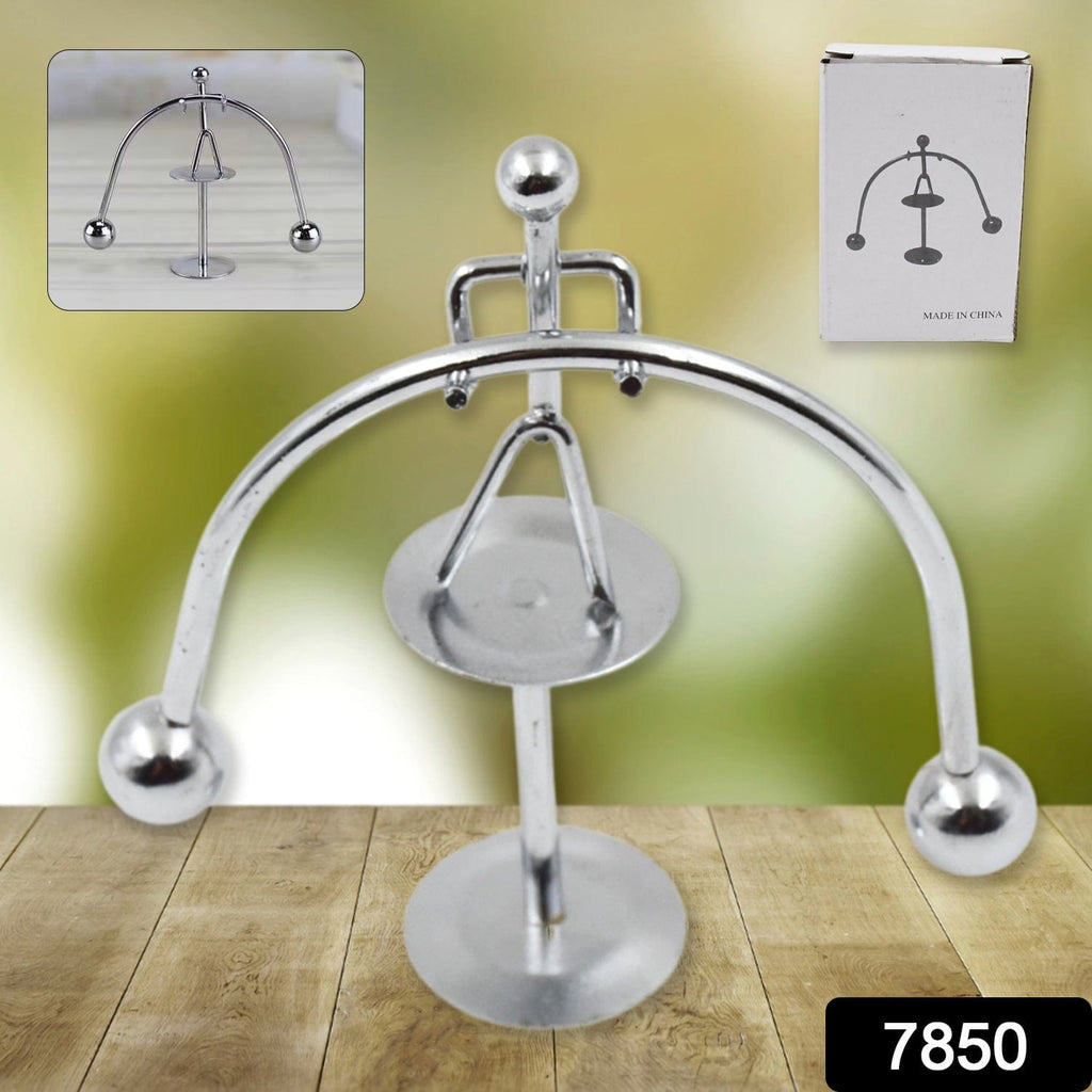 Mini Steel Perpetual Motion Desk Balance Toy for Physics Decor